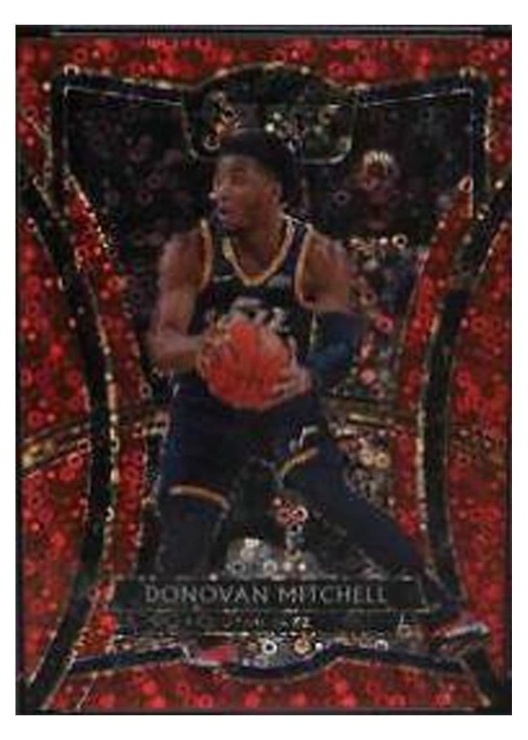 2019-20 Panini Select Base Set Donovan Mitchell #196 card