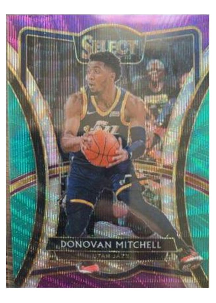 2019-20 Panini Select Base Set Donovan Mitchell #196 card