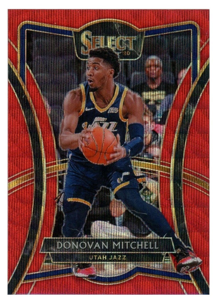 2019-20 Panini Select Base Set Donovan Mitchell #196 card