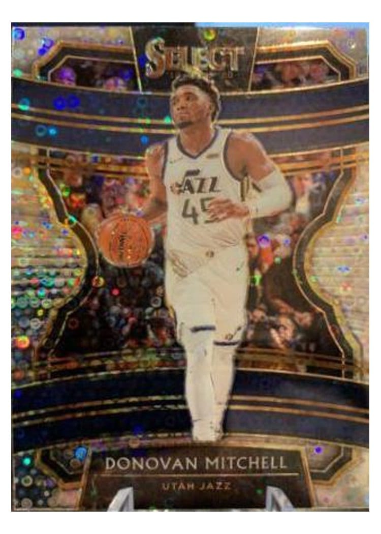 2019-20 Panini Select Base Set Donovan Mitchell #90 card