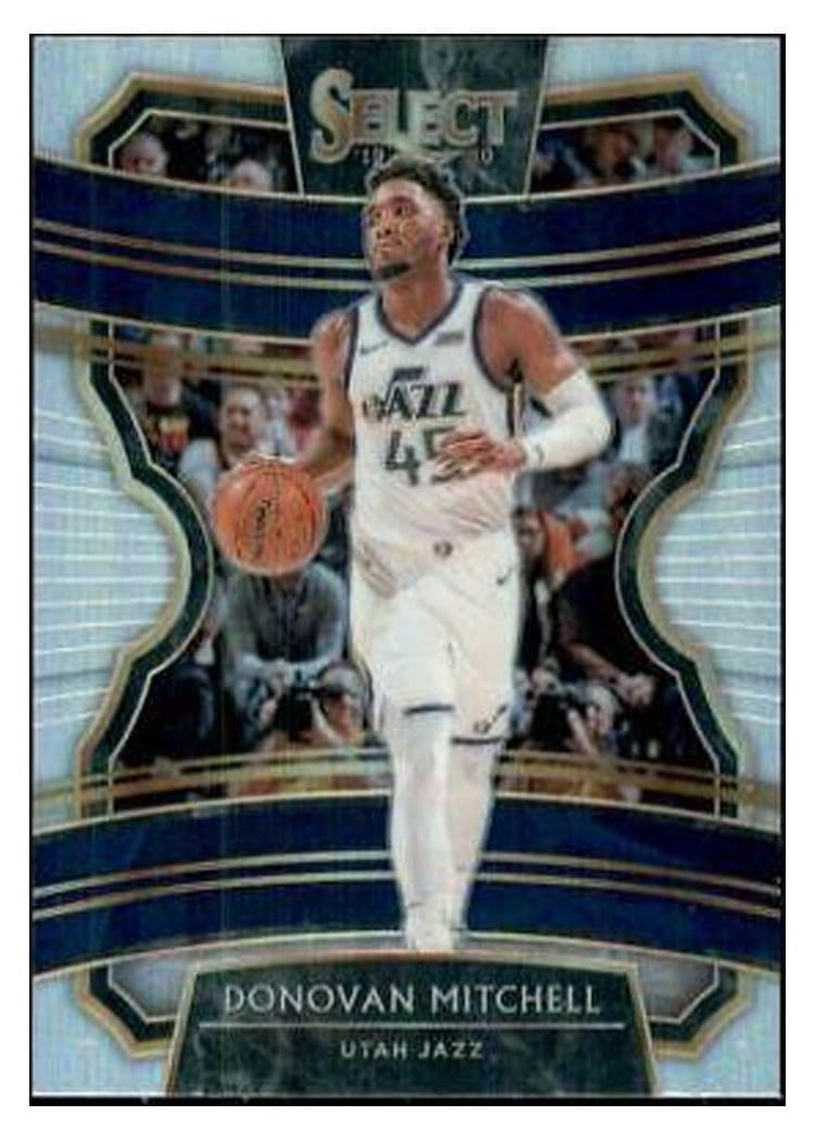 2019-20 Panini Select Base Set Donovan Mitchell #90 card