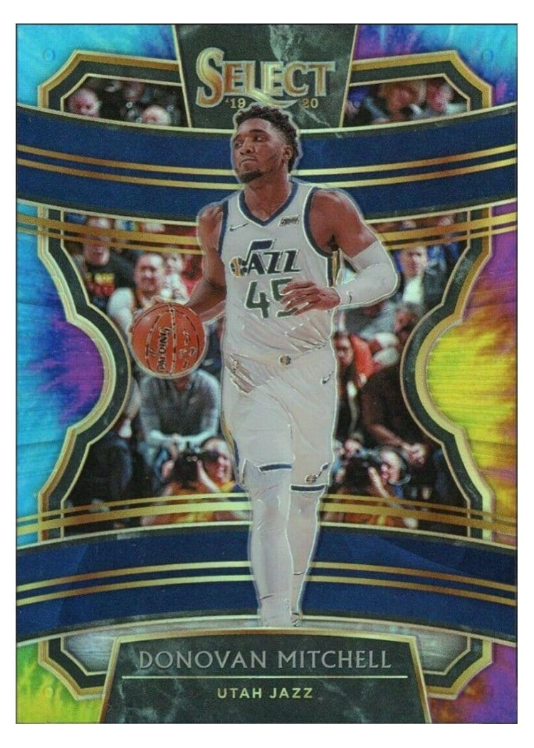 2019-20 Panini Select Base Set Donovan Mitchell #90 card