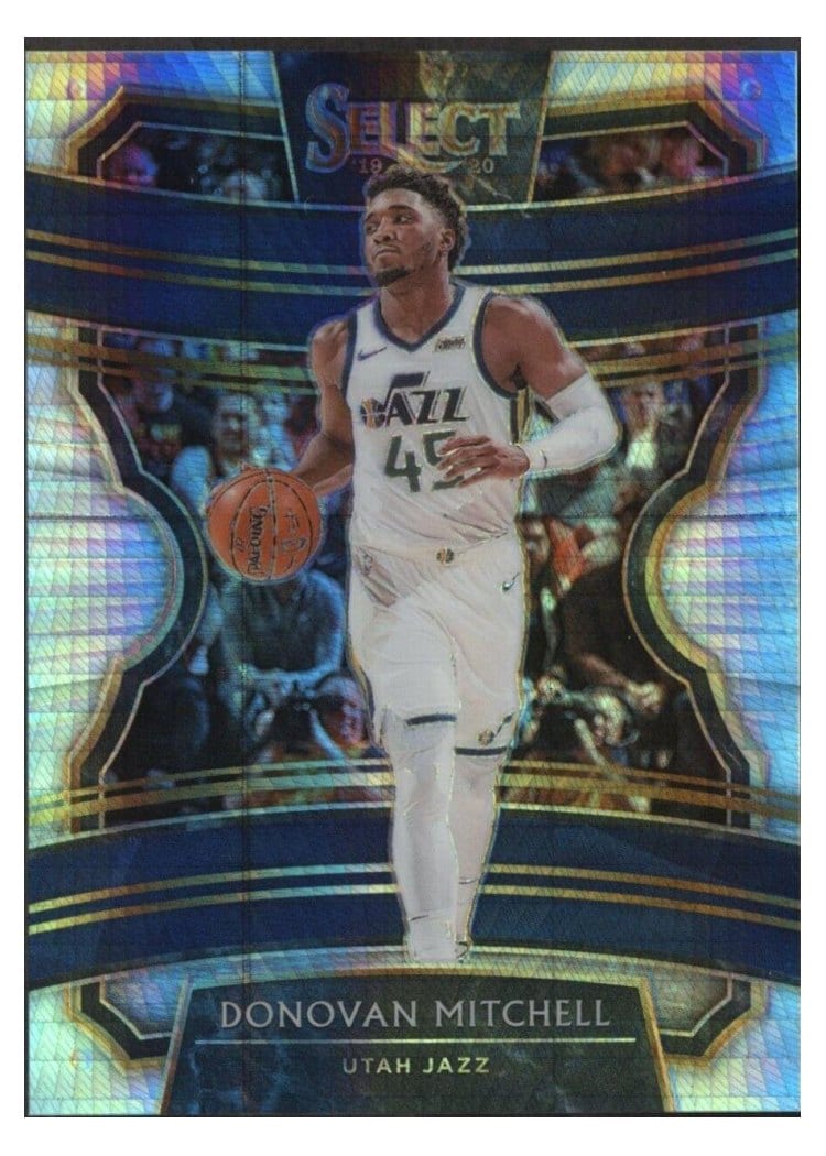 2019-20 Panini Select Base Set Donovan Mitchell #90 card