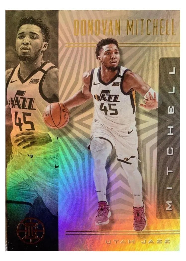 2019 Panini Illusions Donovan Mitchell #2 card