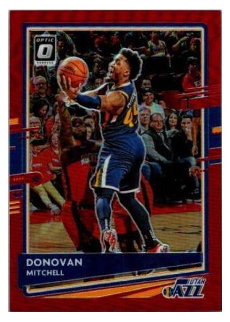 2020-21 Donruss Optic Base Set Donovan Mitchell #30 card