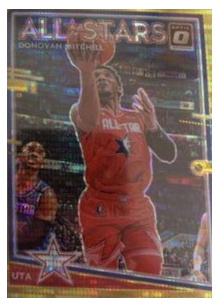 2020-21 Donruss Optic Base Set Donovan Mitchell #30 card