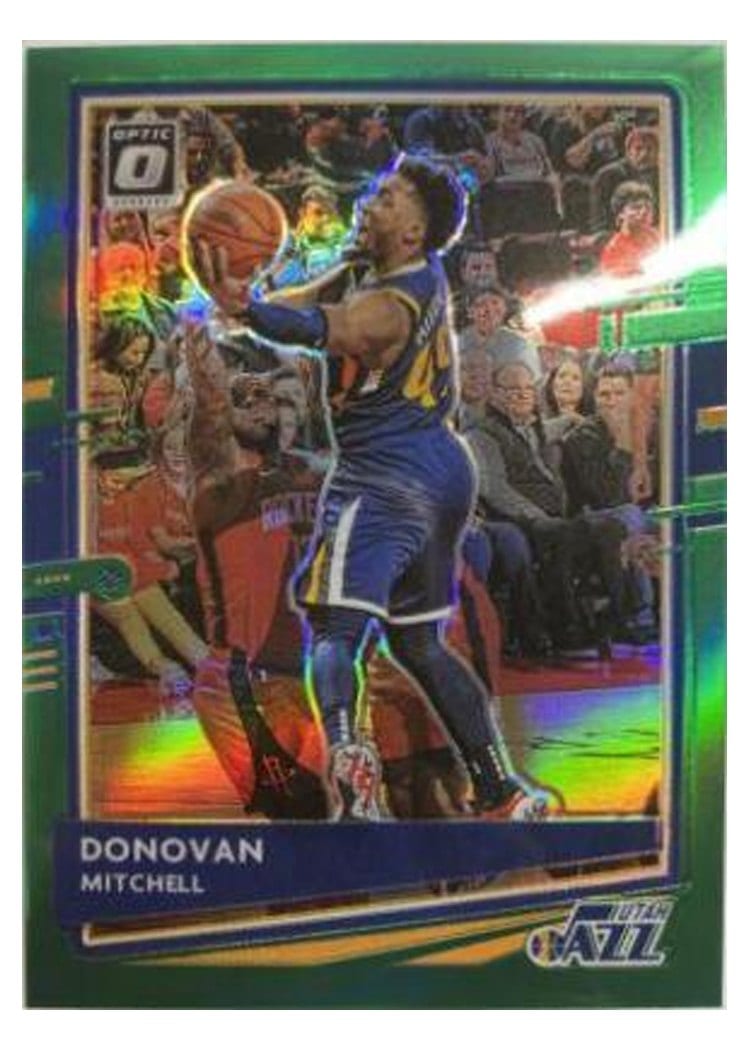 2020-21 Donruss Optic Base Set Donovan Mitchell #30 card
