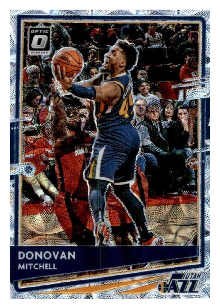2020-21 Donruss Optic Base Set Donovan Mitchell #30 card