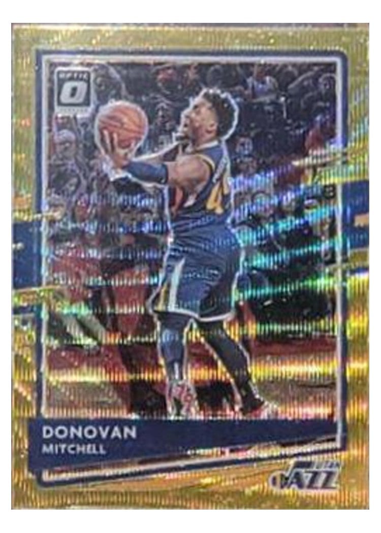 2020-21 Donruss Optic Base Set Donovan Mitchell #30 card
