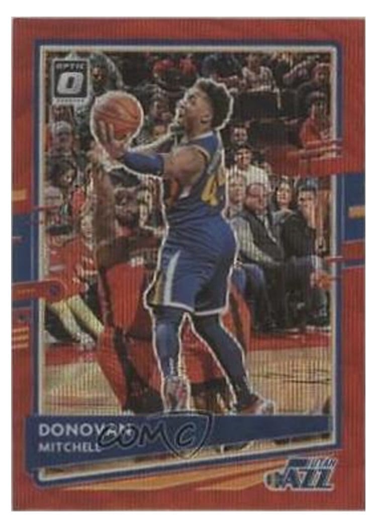 2020-21 Donruss Optic Base Set Donovan Mitchell #30 card