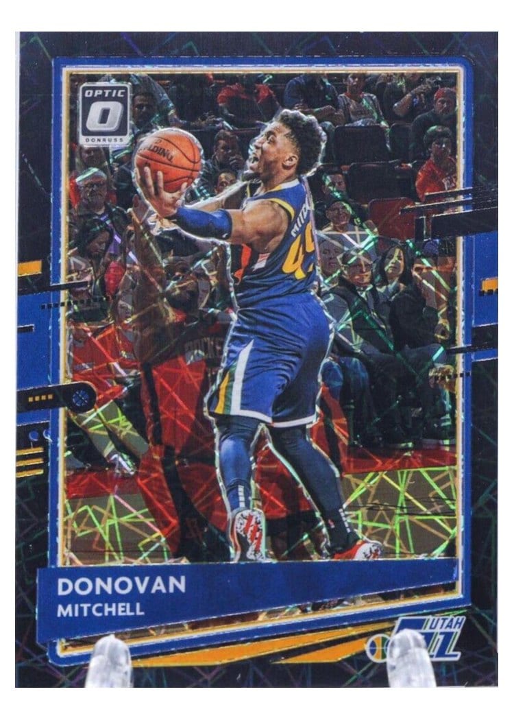 2020-21 Donruss Optic Base Set Donovan Mitchell #30 card