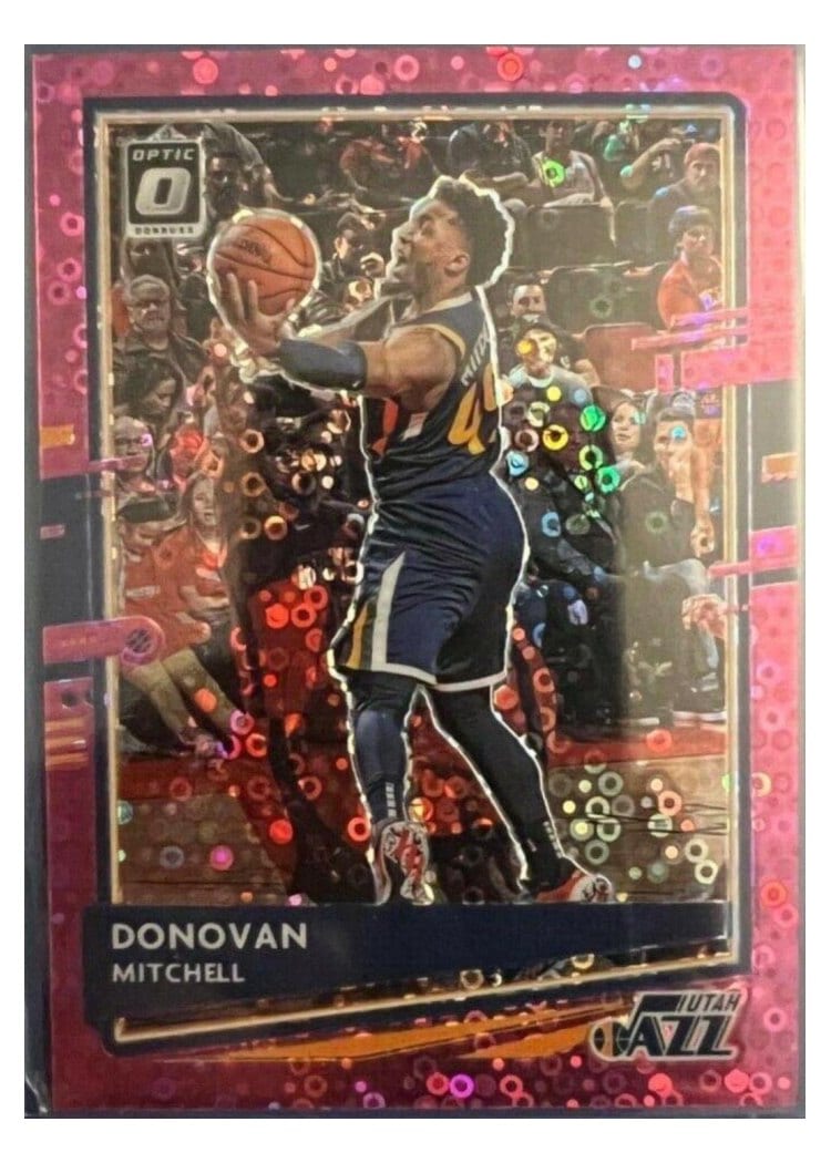 2020-21 Donruss Optic Base Set Donovan Mitchell #30 card