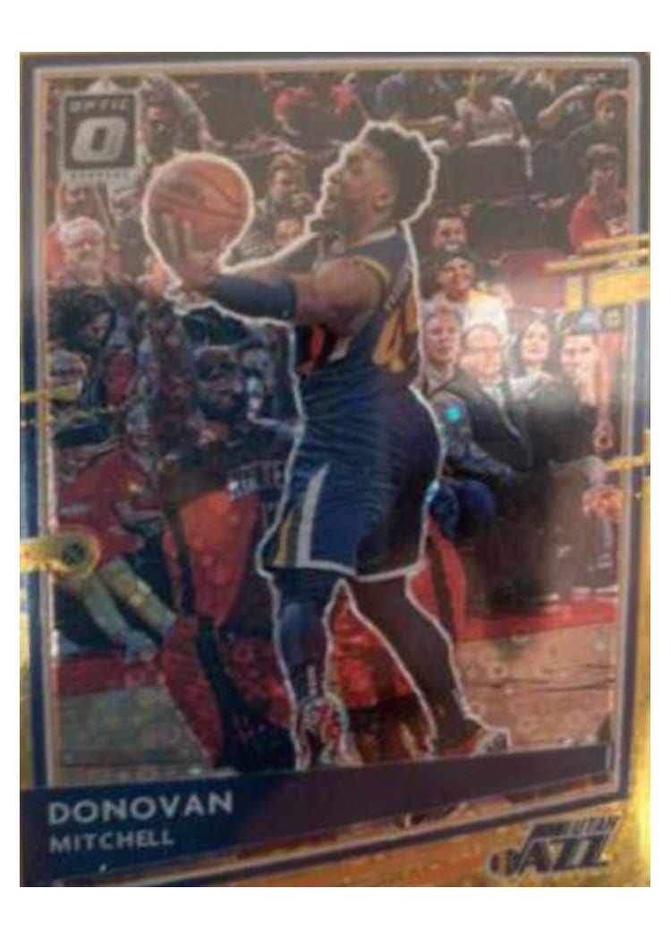 2020-21 Donruss Optic Base Set Donovan Mitchell #30 card