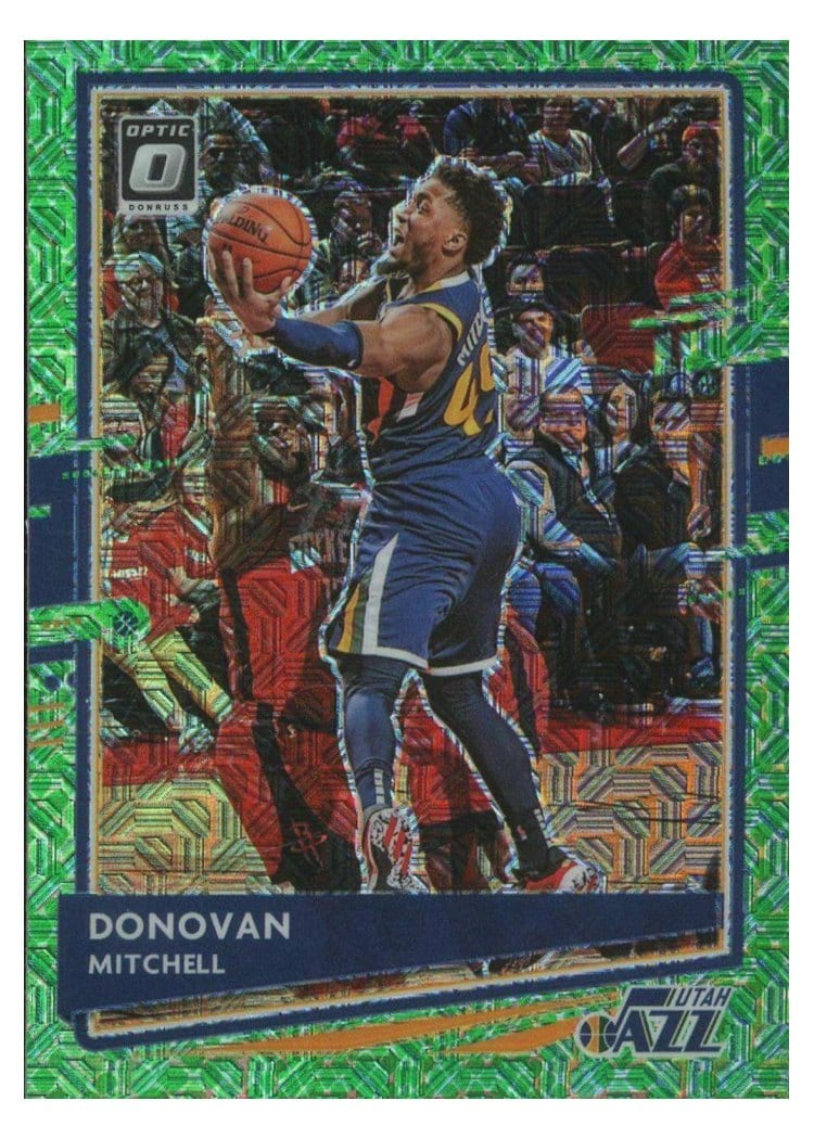 2020-21 Donruss Optic Base Set Donovan Mitchell #30 card