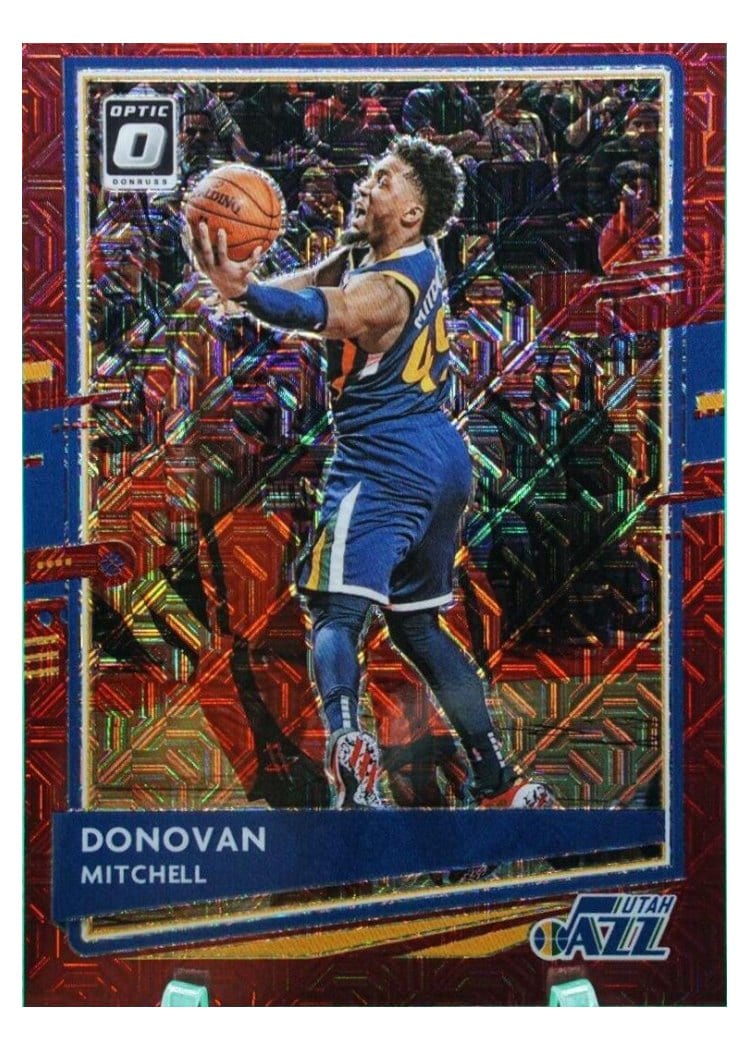 2020-21 Donruss Optic Base Set Donovan Mitchell #30 card