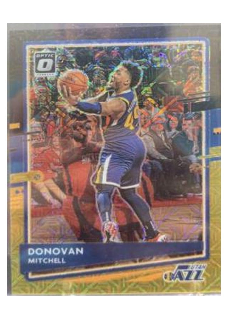 2020-21 Donruss Optic Base Set Donovan Mitchell #30 card