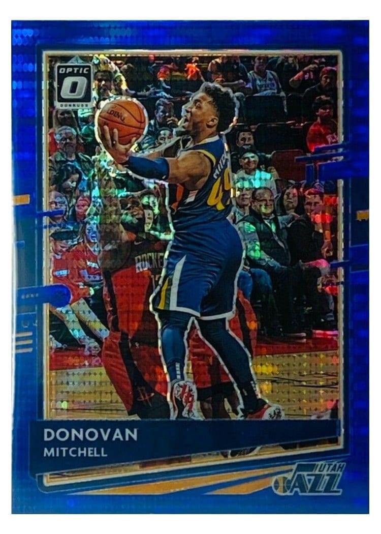 2020-21 Donruss Optic Base Set Donovan Mitchell #30 card