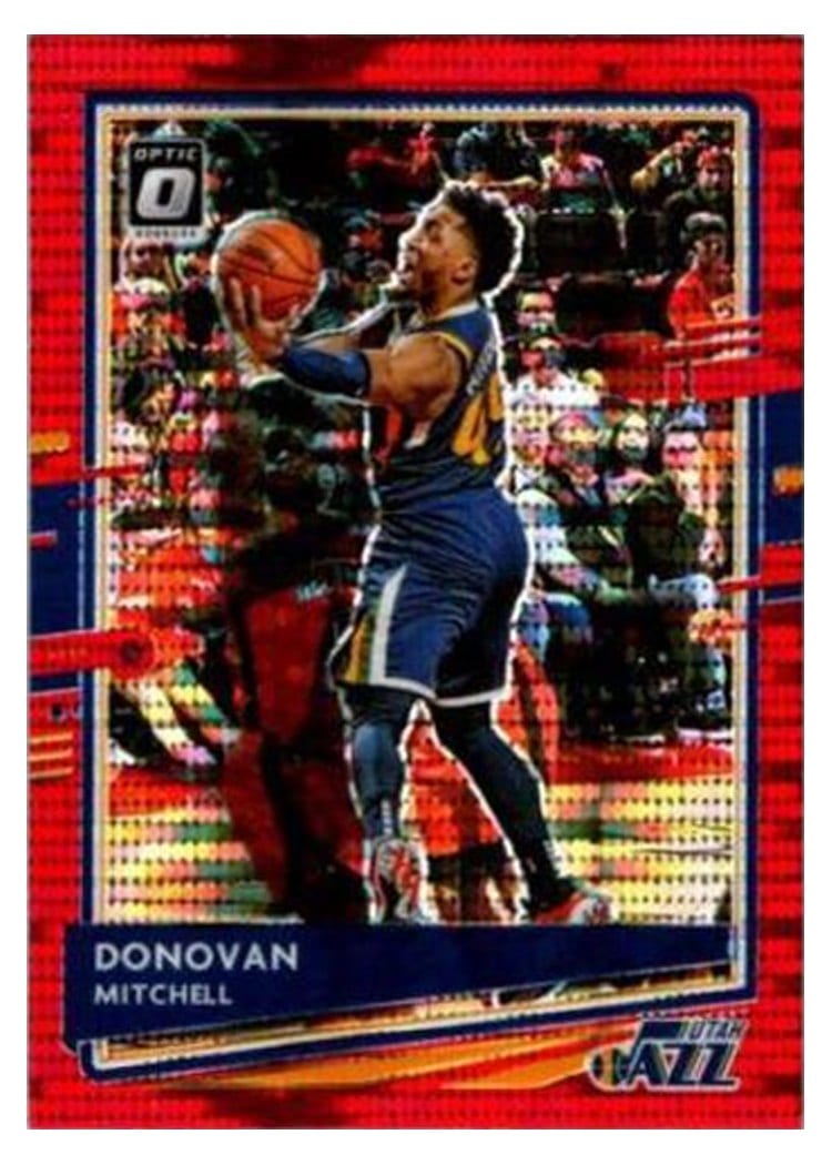 2020-21 Donruss Optic Base Set Donovan Mitchell #30 card