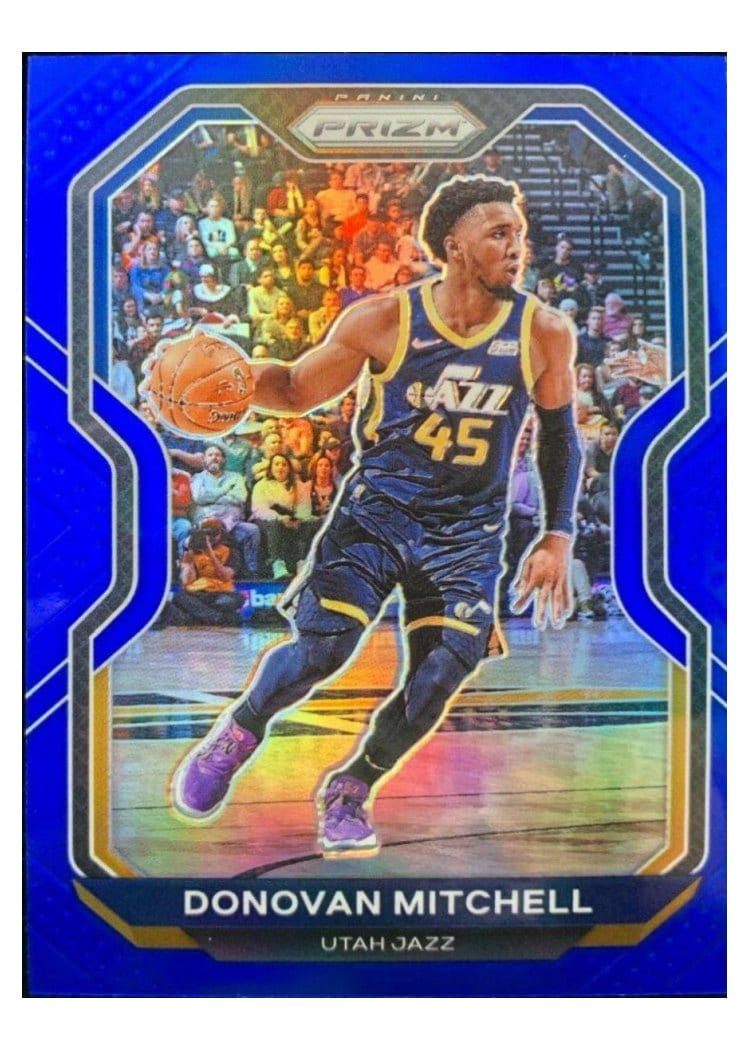 2020-21 Panini Prizm Base Set Donovan Mitchell #67 card