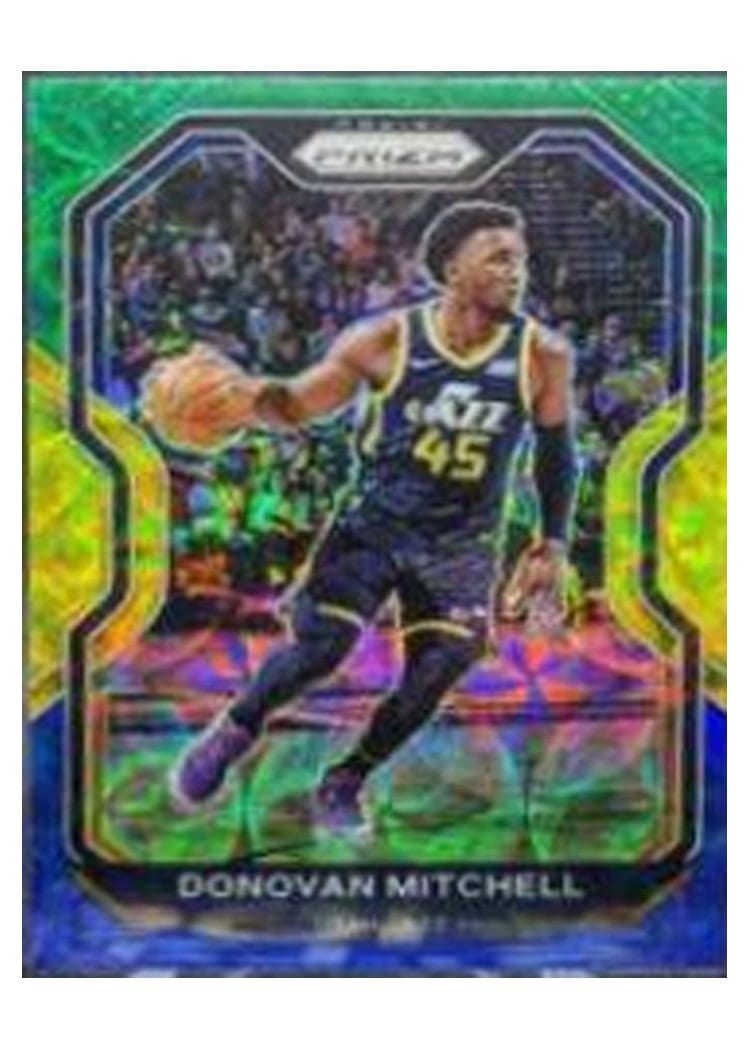 2020-21 Panini Prizm Base Set Donovan Mitchell #67 card