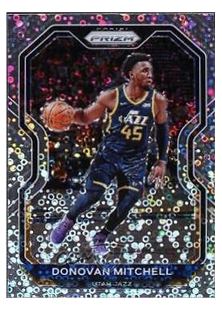 2020-21 Panini Prizm Base Set Donovan Mitchell #67 card
