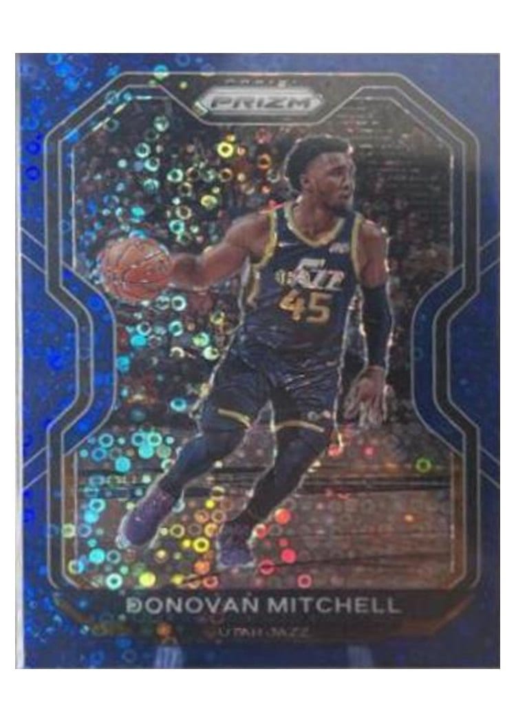 2020-21 Panini Prizm Base Set Donovan Mitchell #67 card