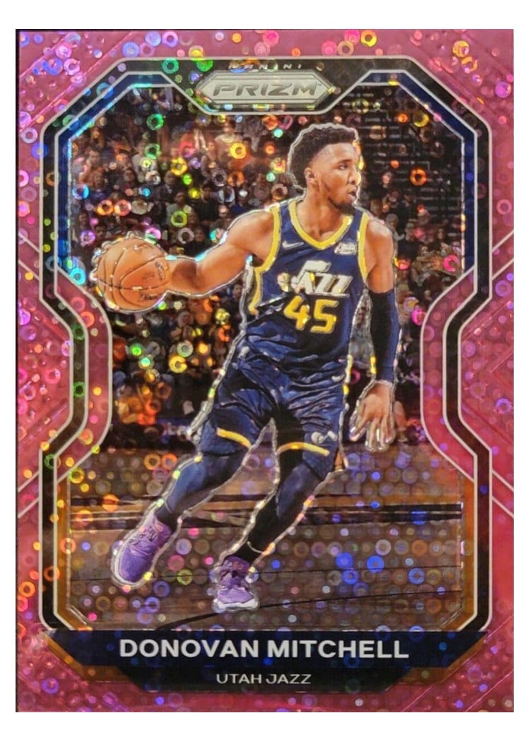 2020-21 Panini Prizm Base Set Donovan Mitchell #67 card
