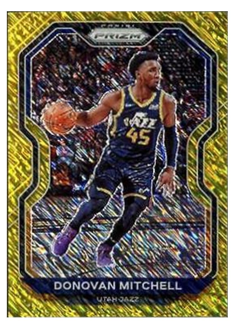 2020-21 Panini Prizm Base Set Donovan Mitchell #67 card