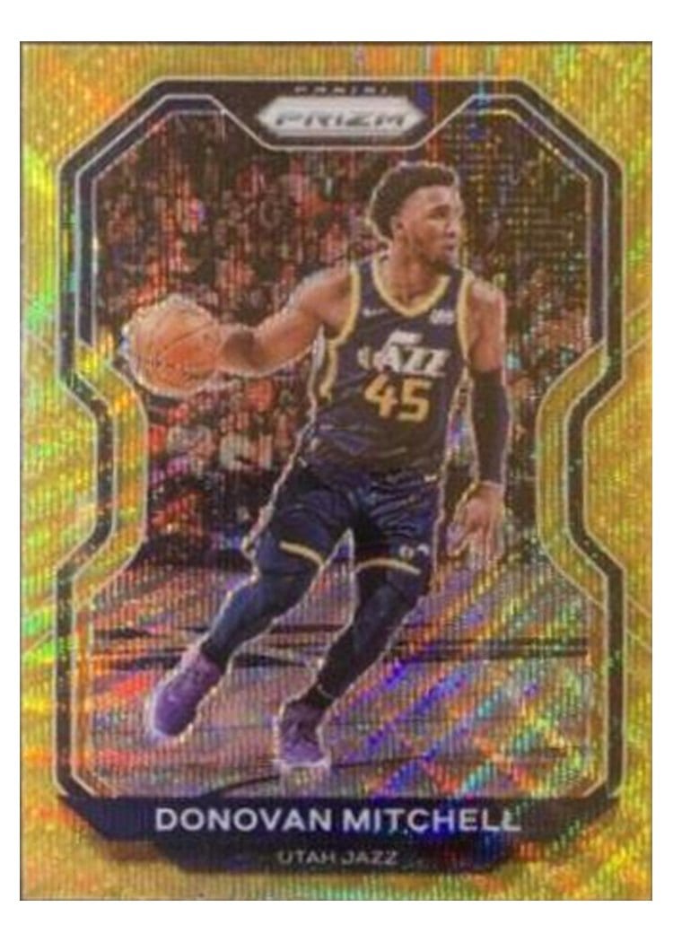 2020-21 Panini Prizm Base Set Donovan Mitchell #67 card