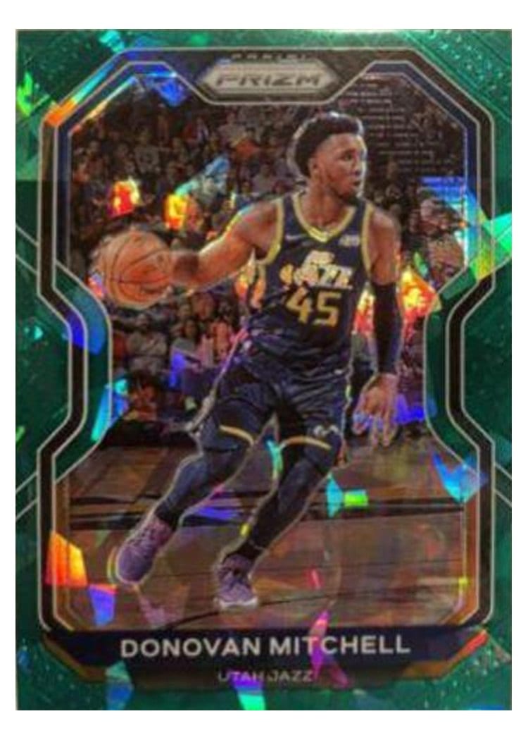 2020-21 Panini Prizm Base Set Donovan Mitchell #67 card