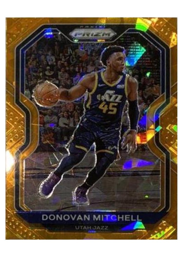 2020-21 Panini Prizm Base Set Donovan Mitchell #67 card