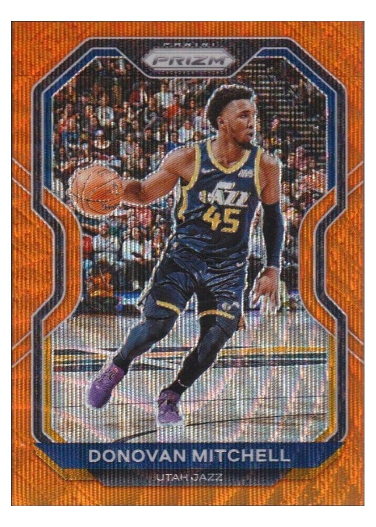 2020-21 Panini Prizm Base Set Donovan Mitchell #67 card