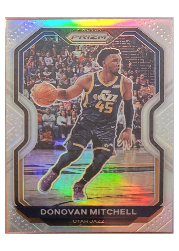 2020-21 Panini Prizm Base Set Donovan Mitchell #67 card