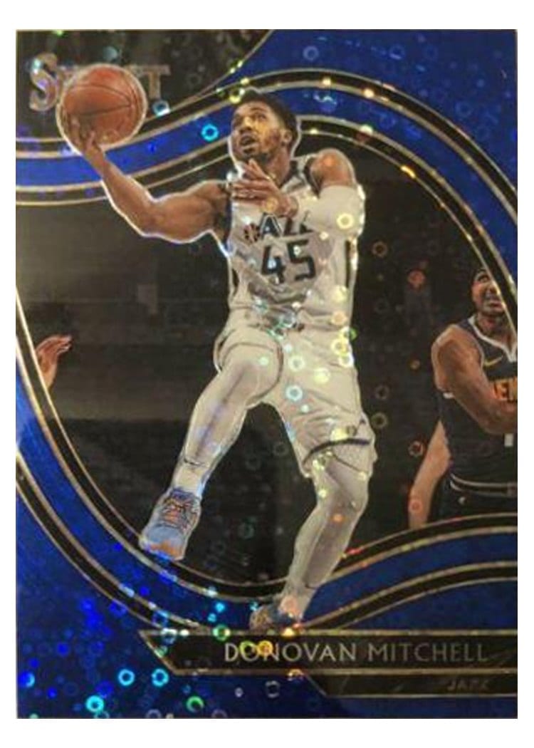 2020-21 Panini Select Base Set Donovan Mitchell #218 card