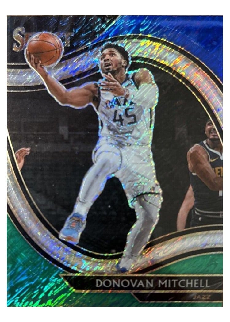 2020-21 Panini Select Base Set Donovan Mitchell #218 card