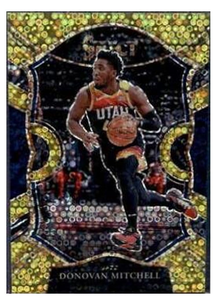 2020-21 Panini Select Base Set Donovan Mitchell #218 card