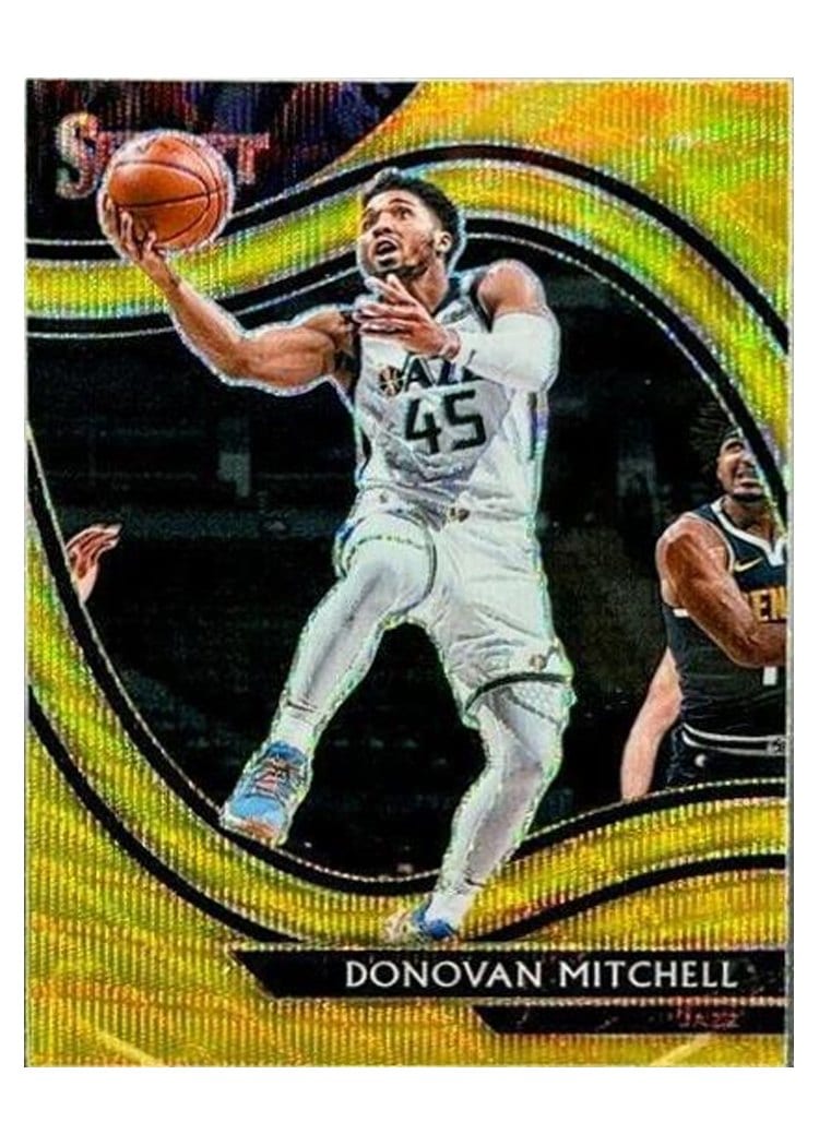2020-21 Panini Select Base Set Donovan Mitchell #218 card