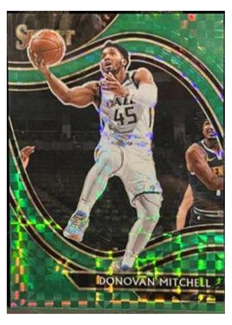 2020-21 Panini Select Base Set Donovan Mitchell #218 card