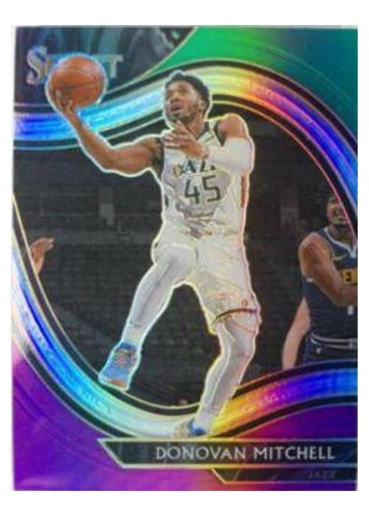 2020-21 Panini Select Base Set Donovan Mitchell #218 card
