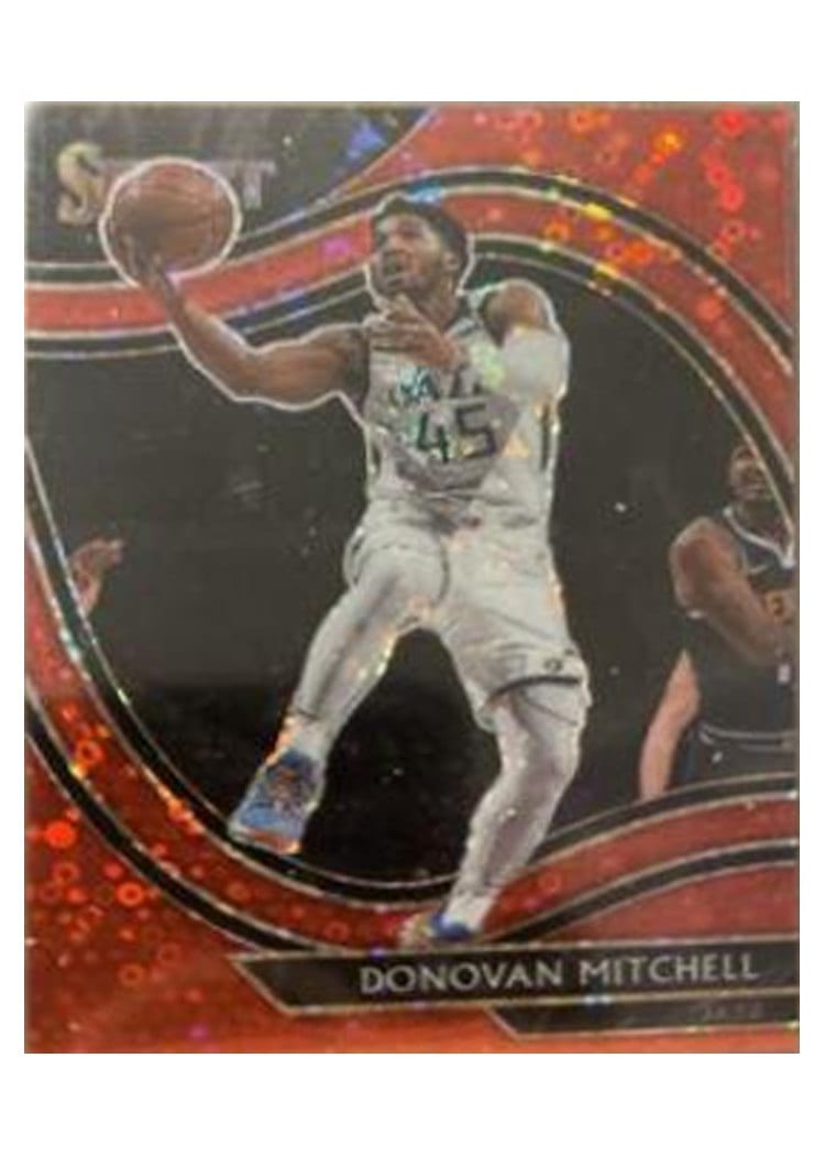 2020-21 Panini Select Base Set Donovan Mitchell #218 card