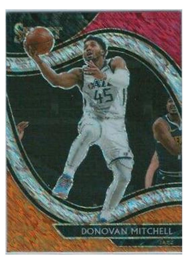 2020-21 Panini Select Base Set Donovan Mitchell #218 card