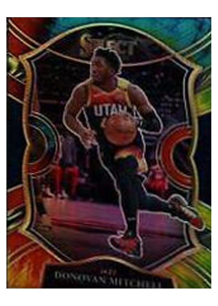 2020-21 Panini Select Base Set Donovan Mitchell #218 card