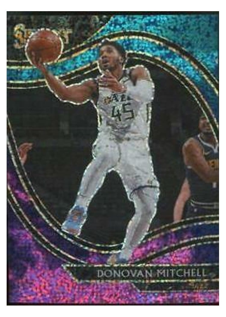 2020-21 Panini Select Base Set Donovan Mitchell #218 card