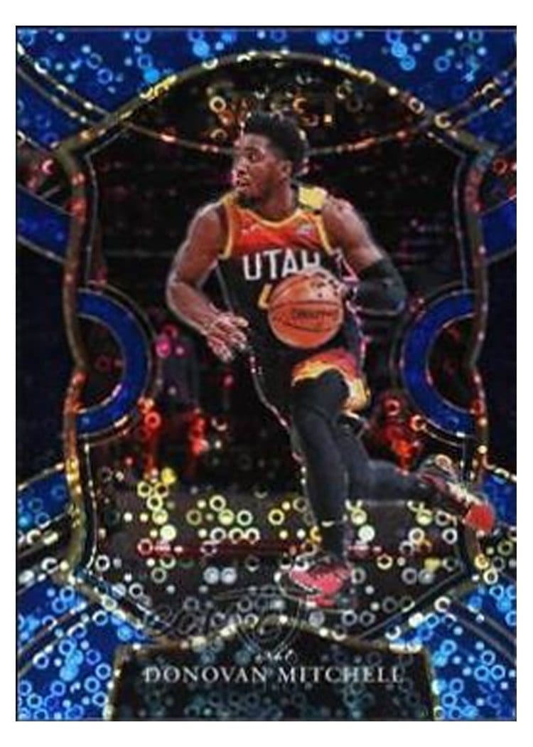 2020-21 Panini Select Base Set Donovan Mitchell #27 card