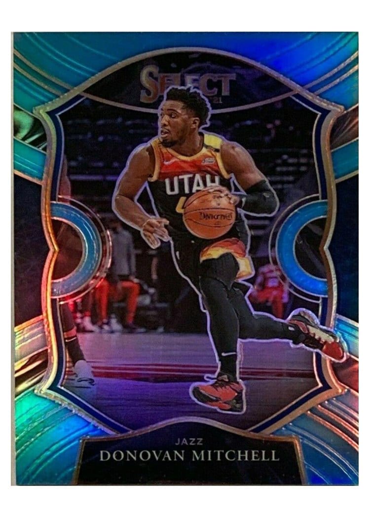2020-21 Panini Select Base Set Donovan Mitchell #27 card