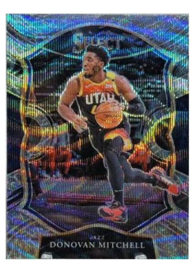 2020-21 Panini Select Base Set Donovan Mitchell #27 card