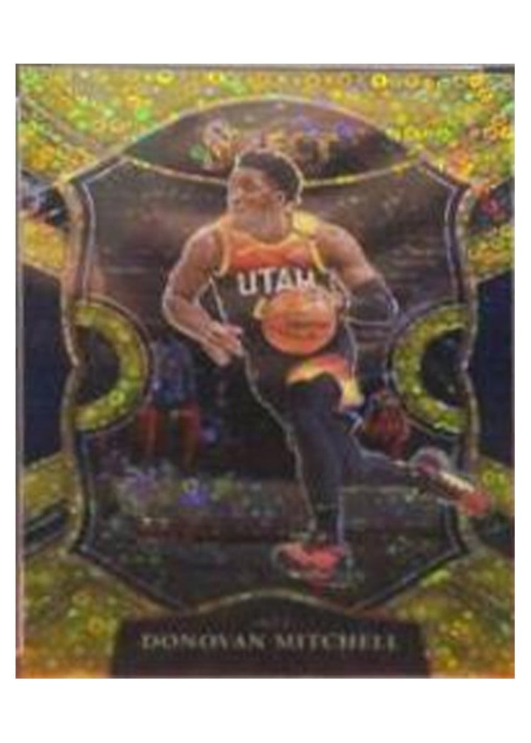 2020-21 Panini Select Base Set Donovan Mitchell #27 card