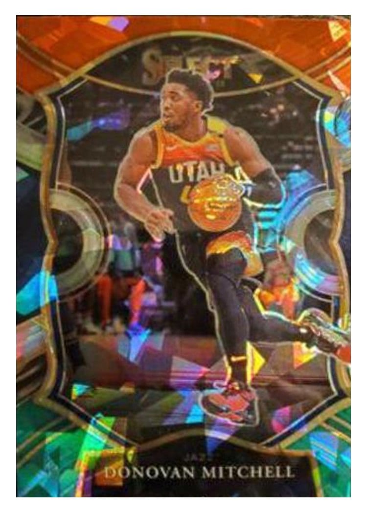 2020-21 Panini Select Base Set Donovan Mitchell #27 card