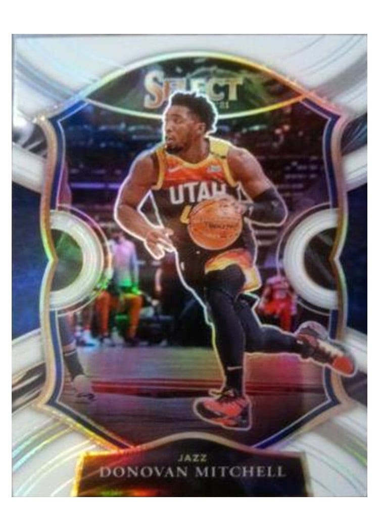 2020-21 Panini Select Base Set Donovan Mitchell #27 card