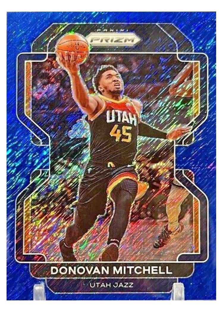 2021-22 Panini Prizm Base Set Donovan Mitchell #72 card